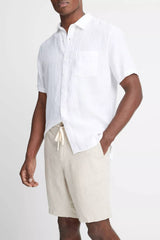 Vince Men's Hemp Drawstring Short - Pumice Rock