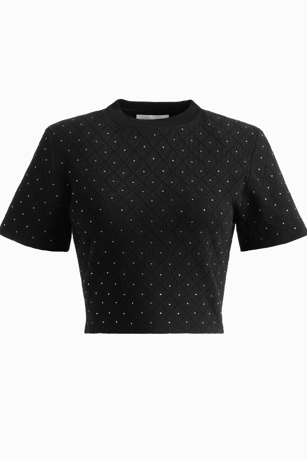Dodiee RAYA Jewelled Top - Black