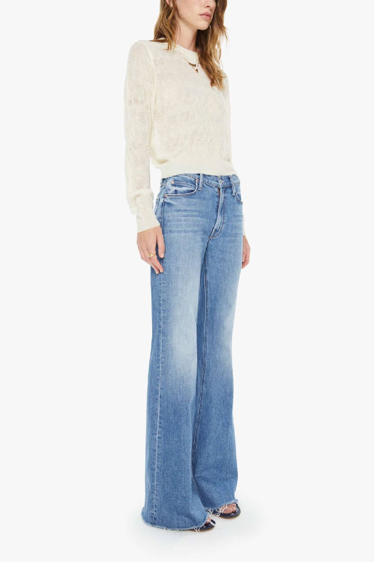 MOTHER The Doozy Fray Jeans - Heads Or Tails