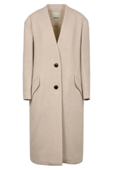 Isabel Marant Florane Coat - Ecru