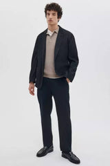 Rag & Bone Men's Harvey Rib Polo - Wolf Grey