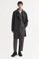 Soft Goat Men's Chunky Full Zip - Grey
