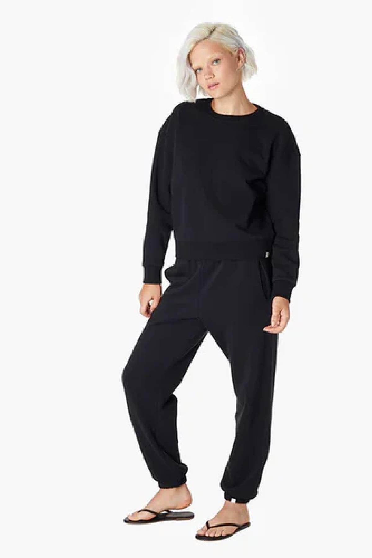 Tkees Air Whipped Crew - Black