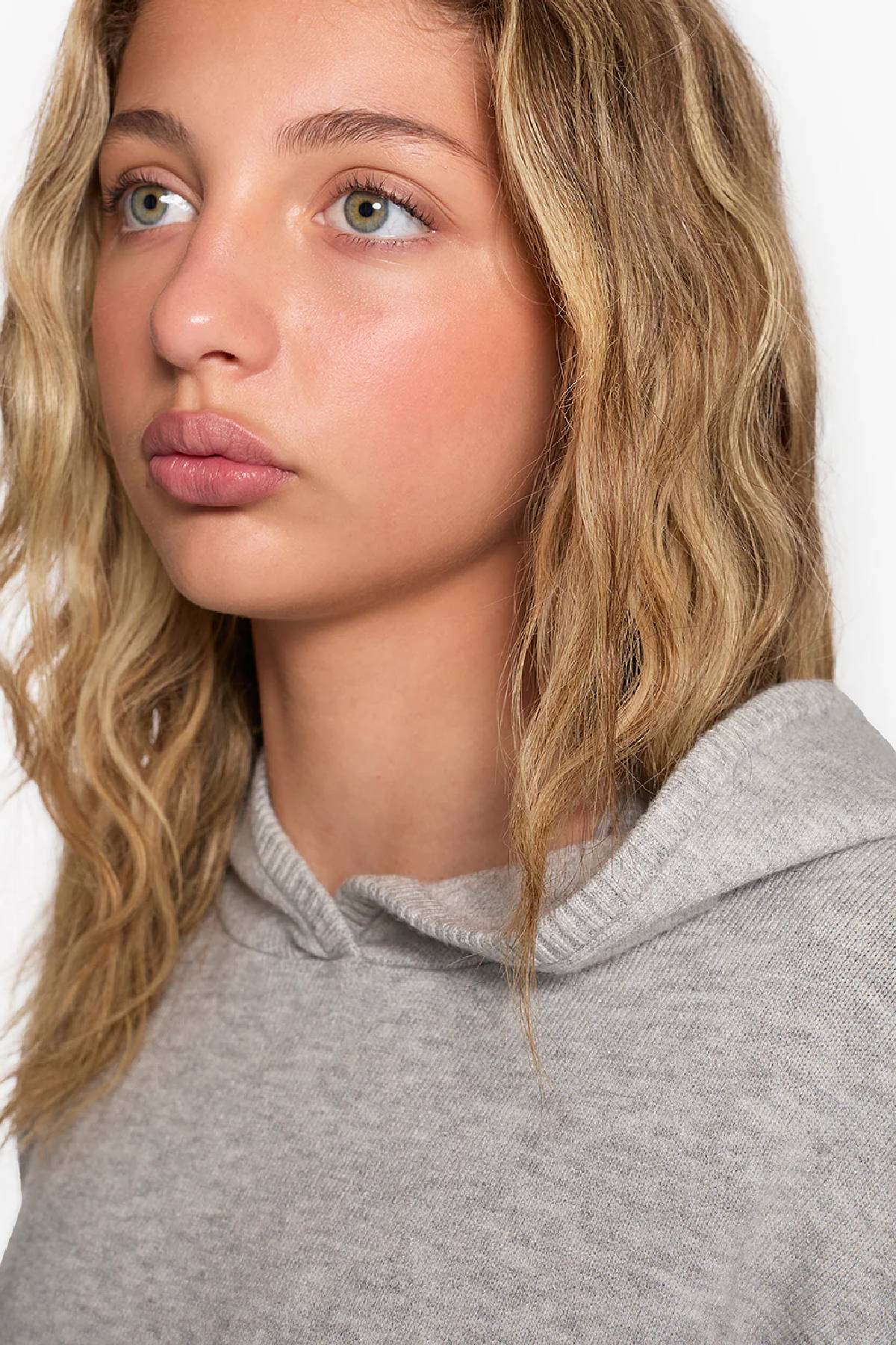 Tkees Sweater Hoodie - Heather Grey