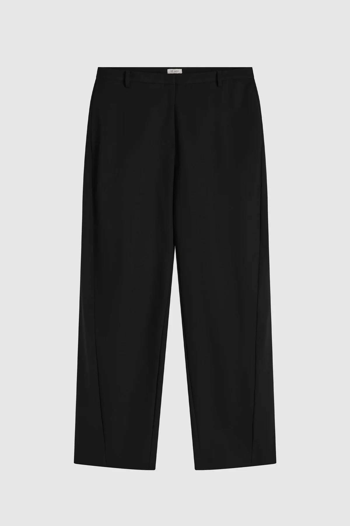 St. Agni Fine Band Balloon Pants - Black