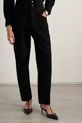 Isabel Marant Darielle Suede Pants - Black