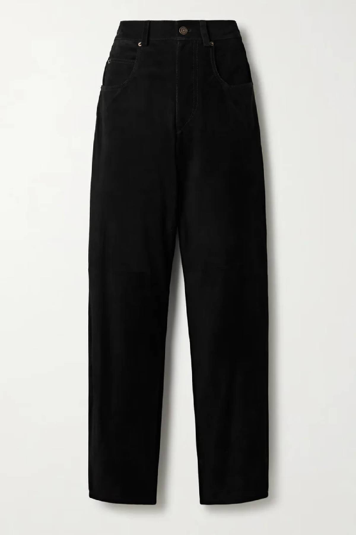 Isabel Marant Darielle Suede Pants - Black