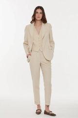 P.A.R.O.S.H. Raisa Blazer - Sabbia