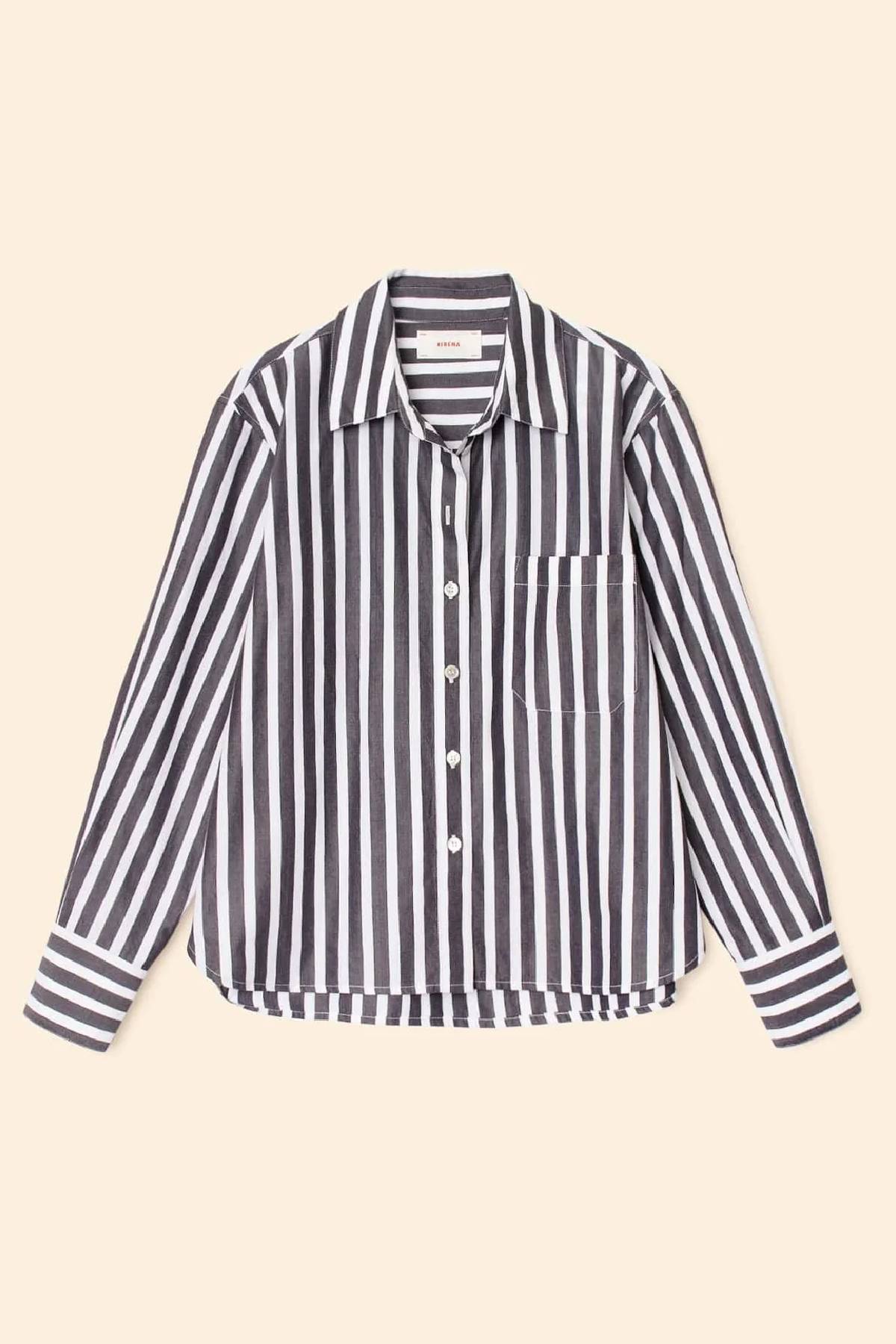 Xirena Monroe Shirt - Ink Stripe