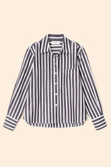 Xirena Monroe Shirt - Ink Stripe