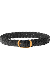 Nili Lotan Braided Nili Belt - Black