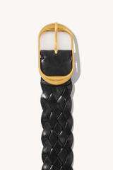 Nili Lotan Braided Nili Belt - Black
