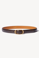 Nili Lotan Reine Belt - Espresso