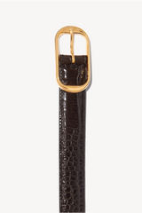 Nili Lotan Reine Belt - Espresso