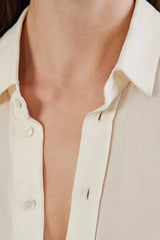 Nili Lotan Gaia Slim Shirt - Ivory