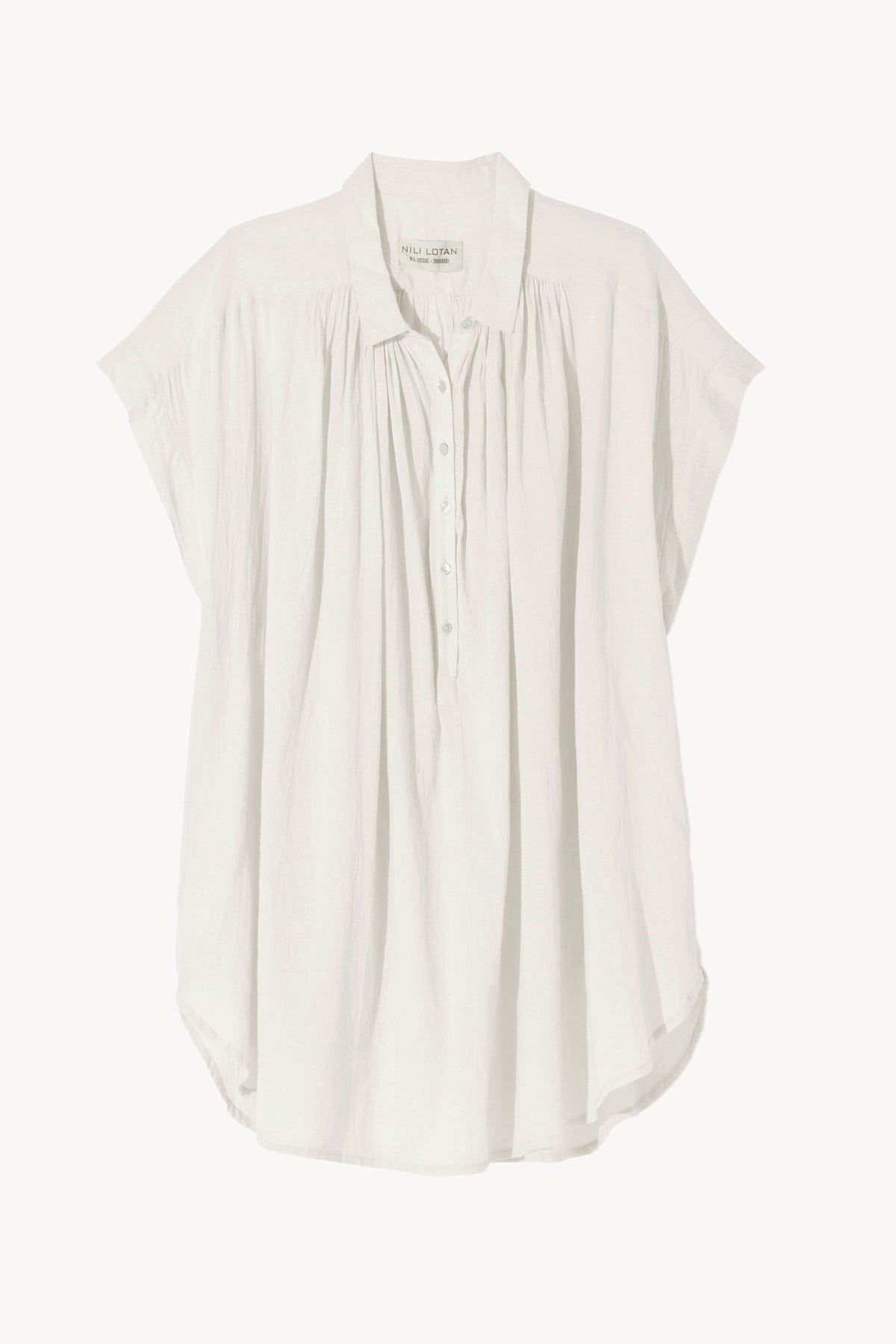 Nili Lotan Normandy Blouse - Ivory