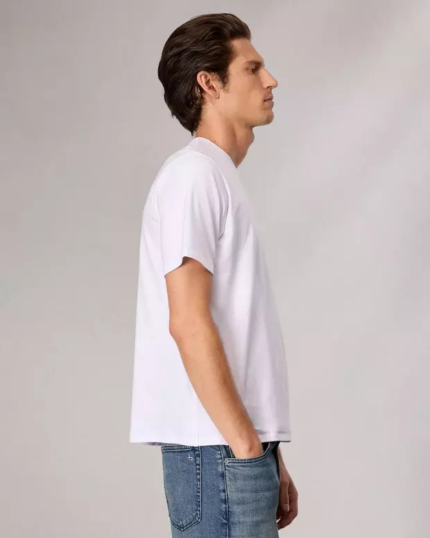 Rag & Bone Men's Pure Pima Tee - White