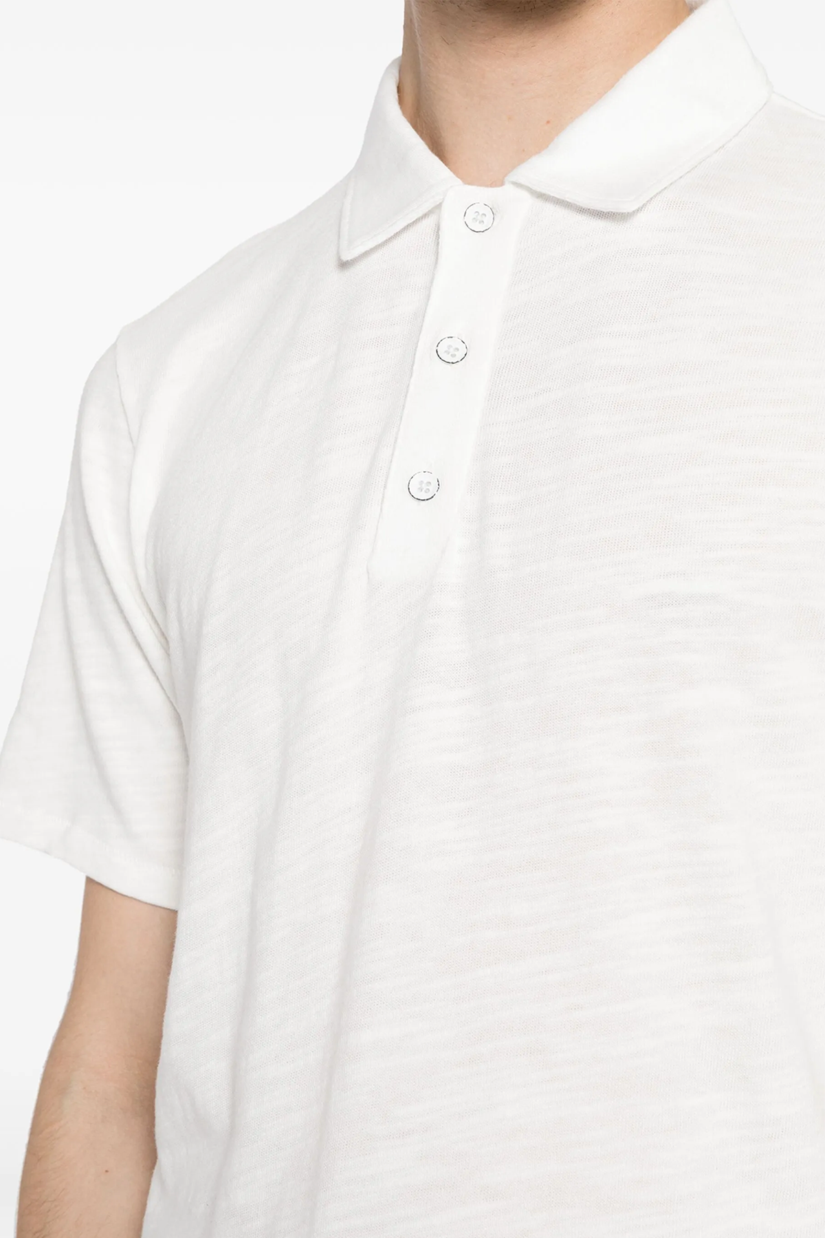Rag & Bone Men's Classic Flame Polo - White