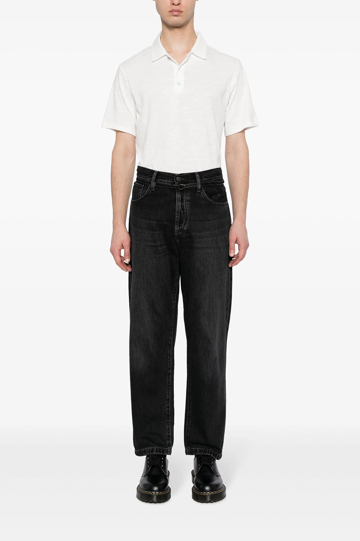 Rag & Bone Men's Classic Flame Polo - White