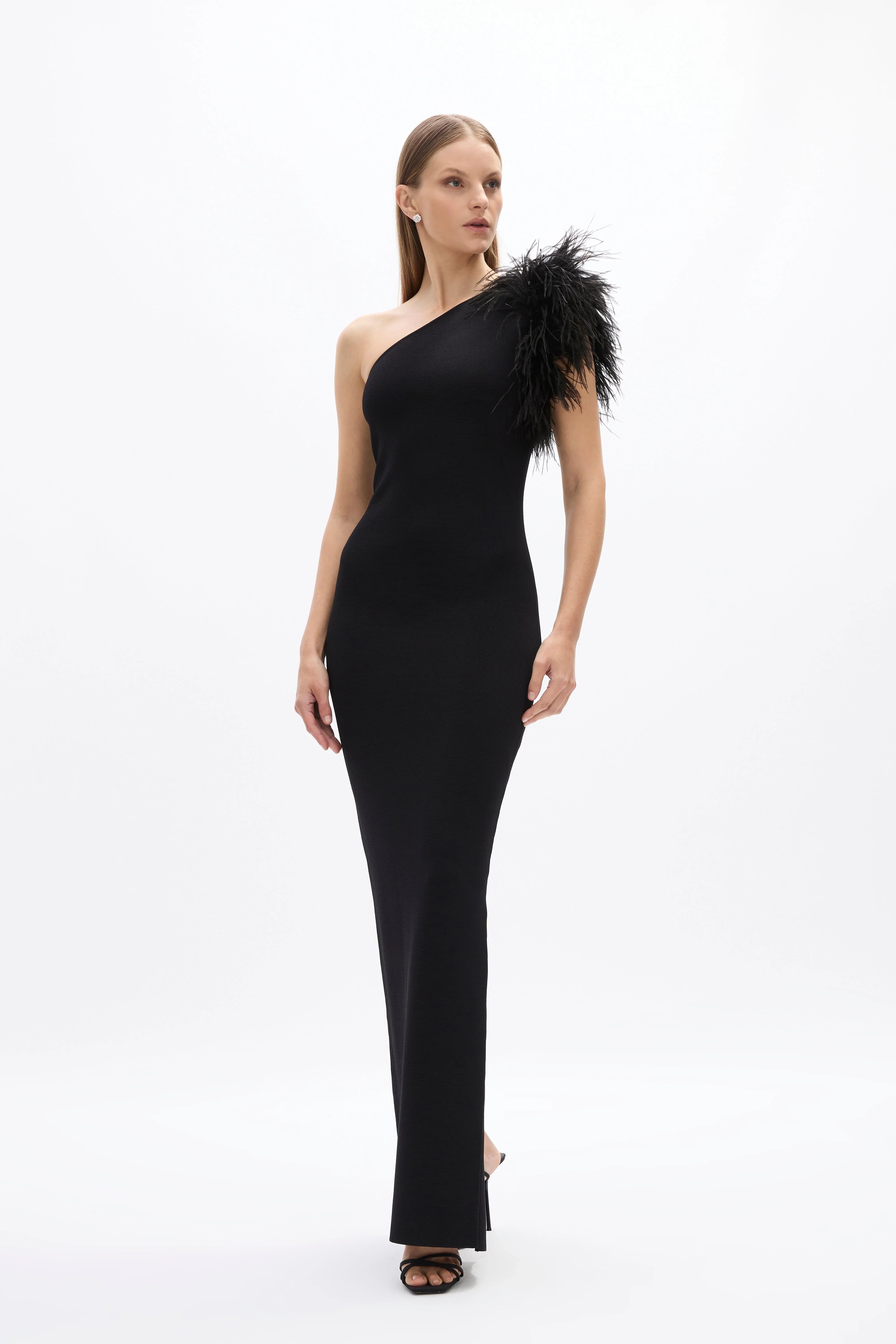 Rachel Gilbert Elcie Gown - Black