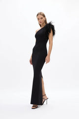 Rachel Gilbert Elcie Gown - Black