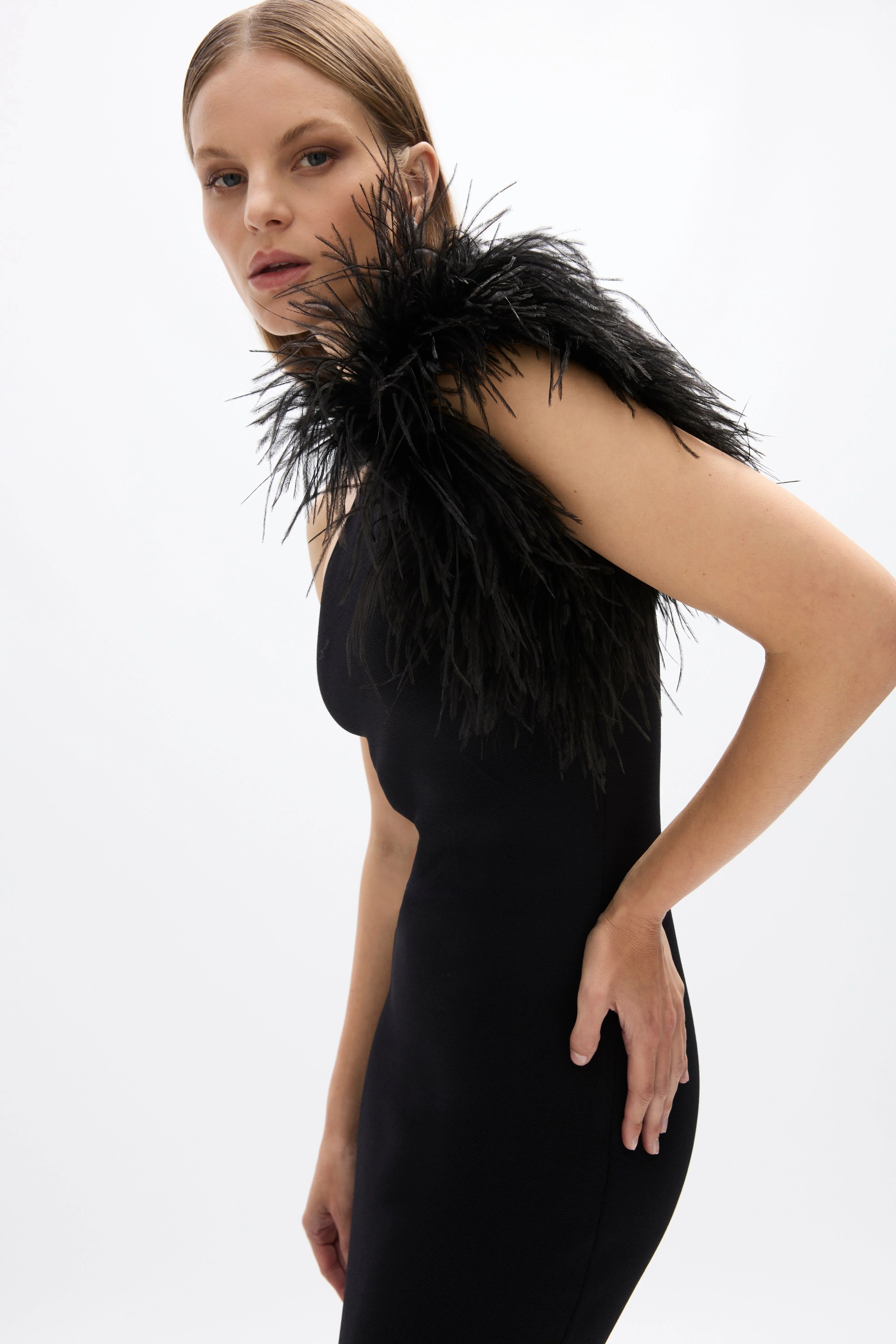 Rachel Gilbert Elcie Gown - Black