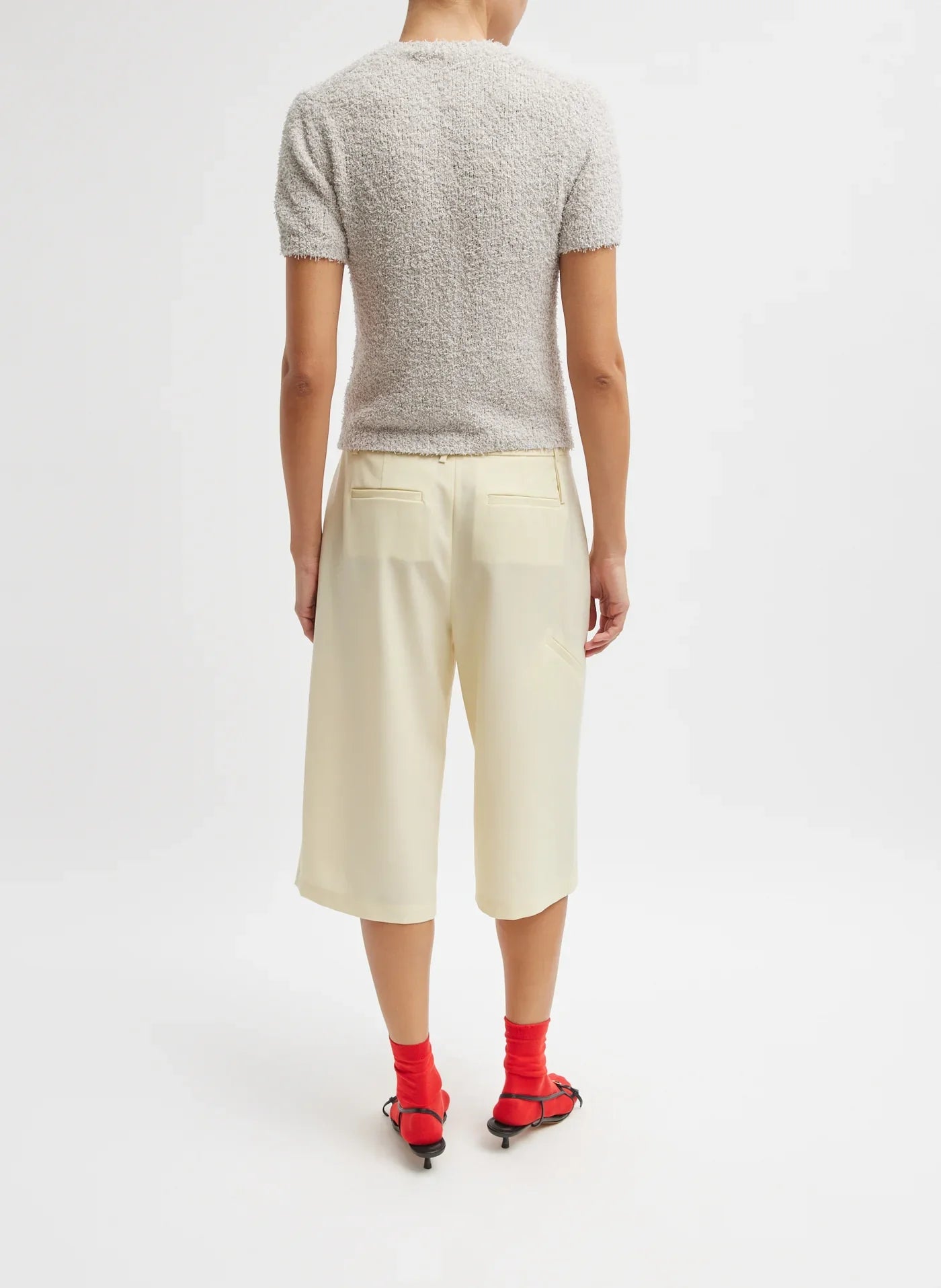 Tibi Serviette Baby T-Shirt - Grey