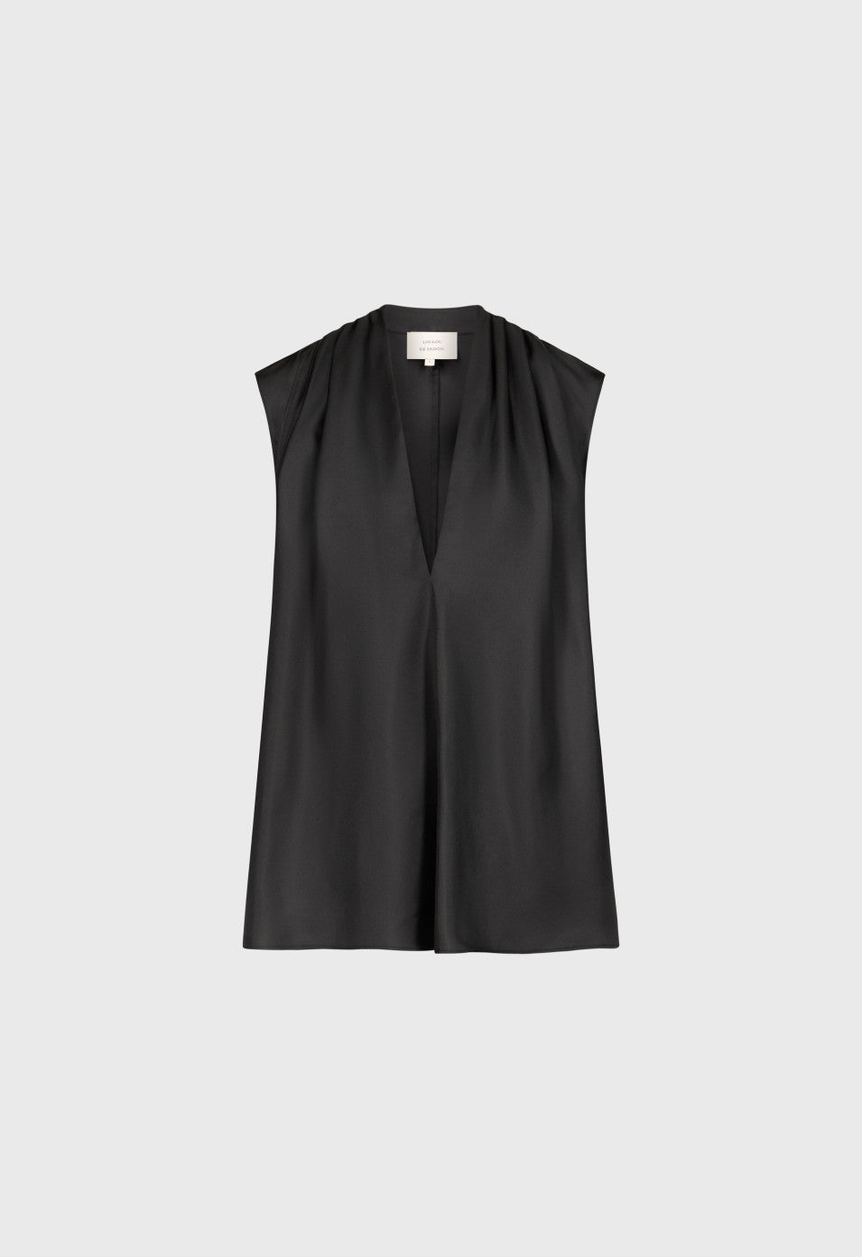 Loulou de Saison Sade Sleeveless Blouse - Black