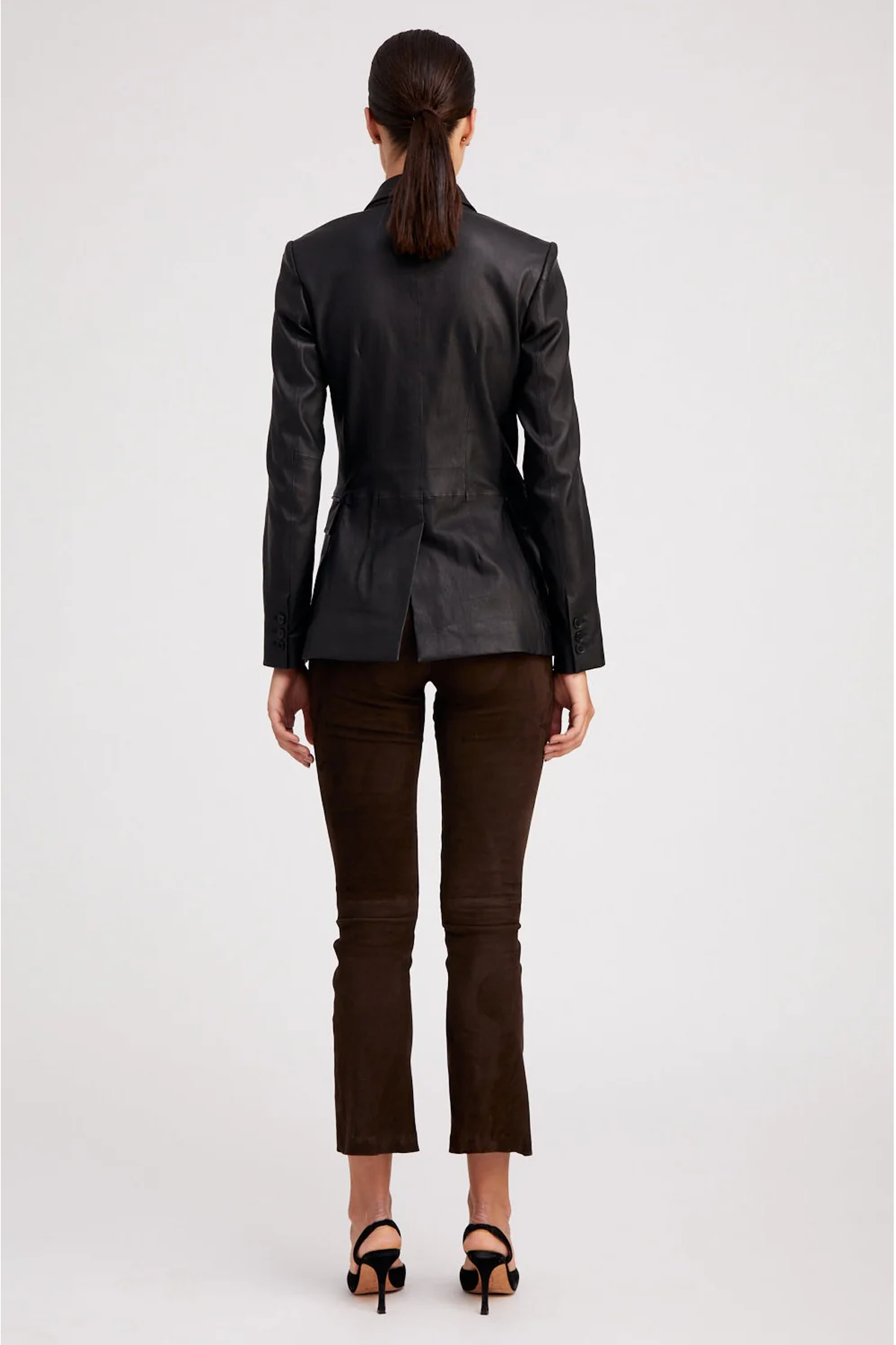 SPRWMN Fitted Blazer - Black