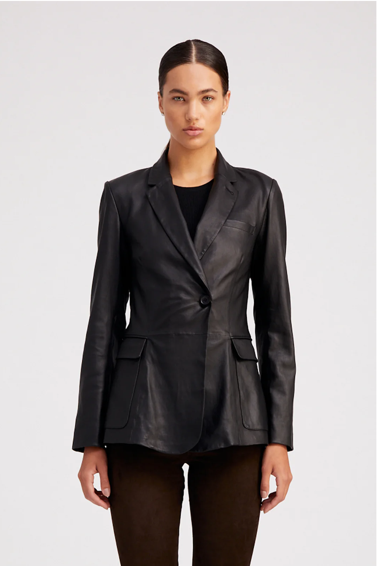 SPRWMN Fitted Blazer - Black