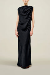 Kallmeyer Toma Draped Gown - Black