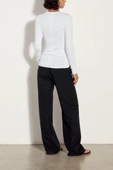 Enza Costa Twill Everywhere Pant - Black
