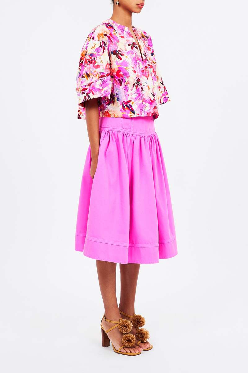 Ulla Johnson Suri Blouse - Azalea