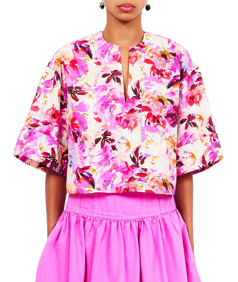 Ulla Johnson Suri Blouse - Azalea