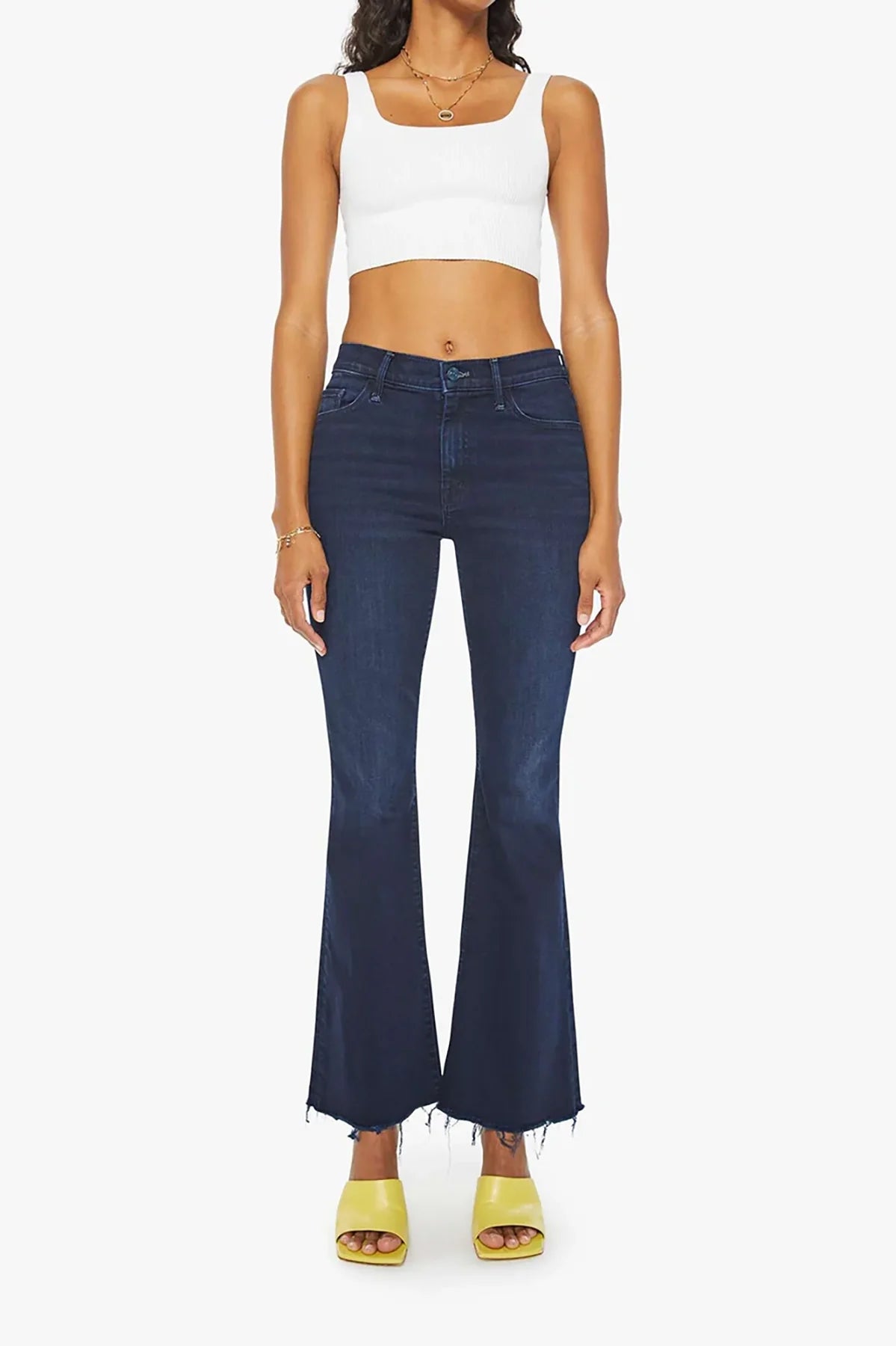 MOTHER The Weekender Fray Jeans - Chip On My Shoulder