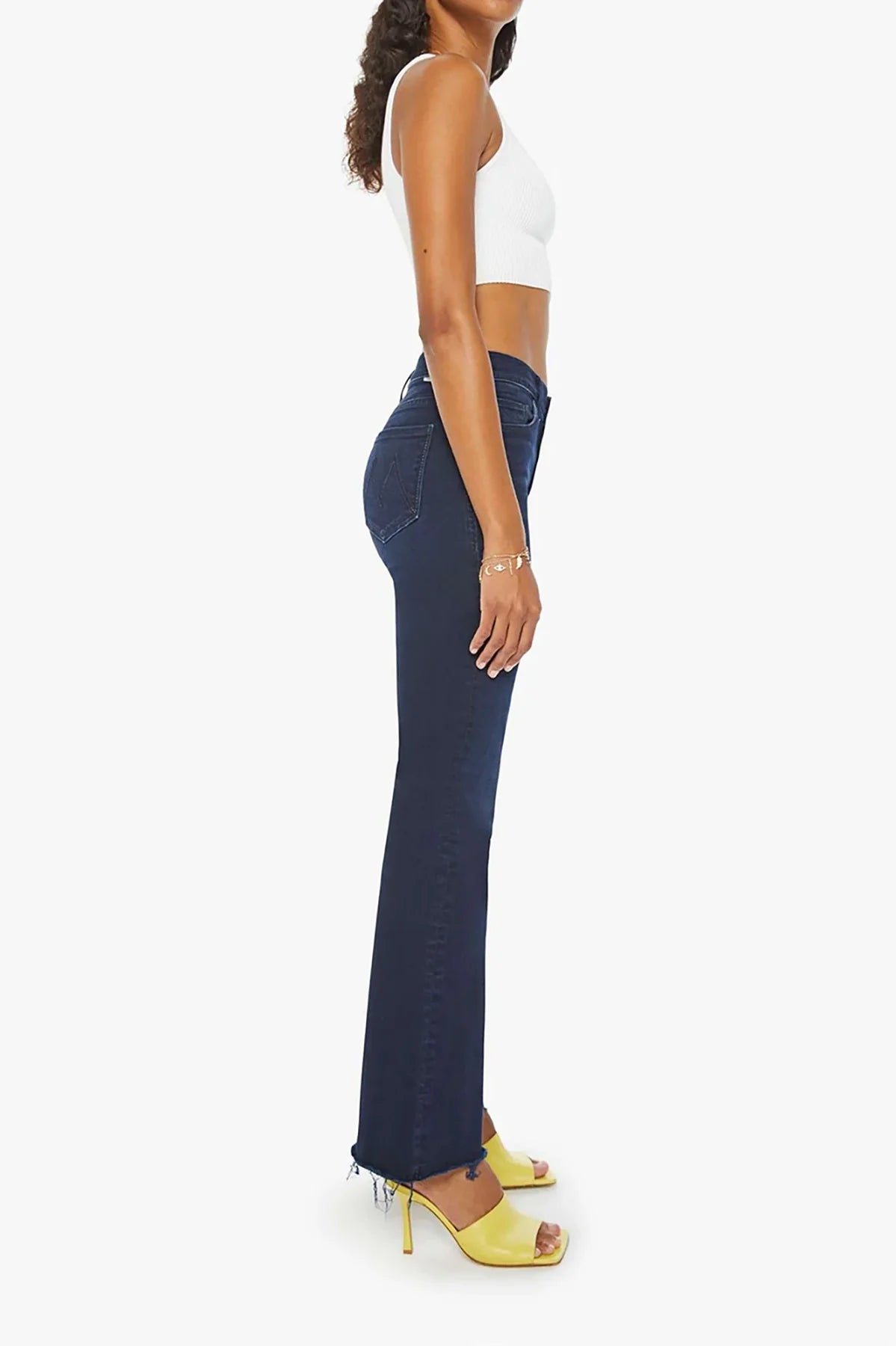 MOTHER The Weekender Fray Jeans - Chip On My Shoulder