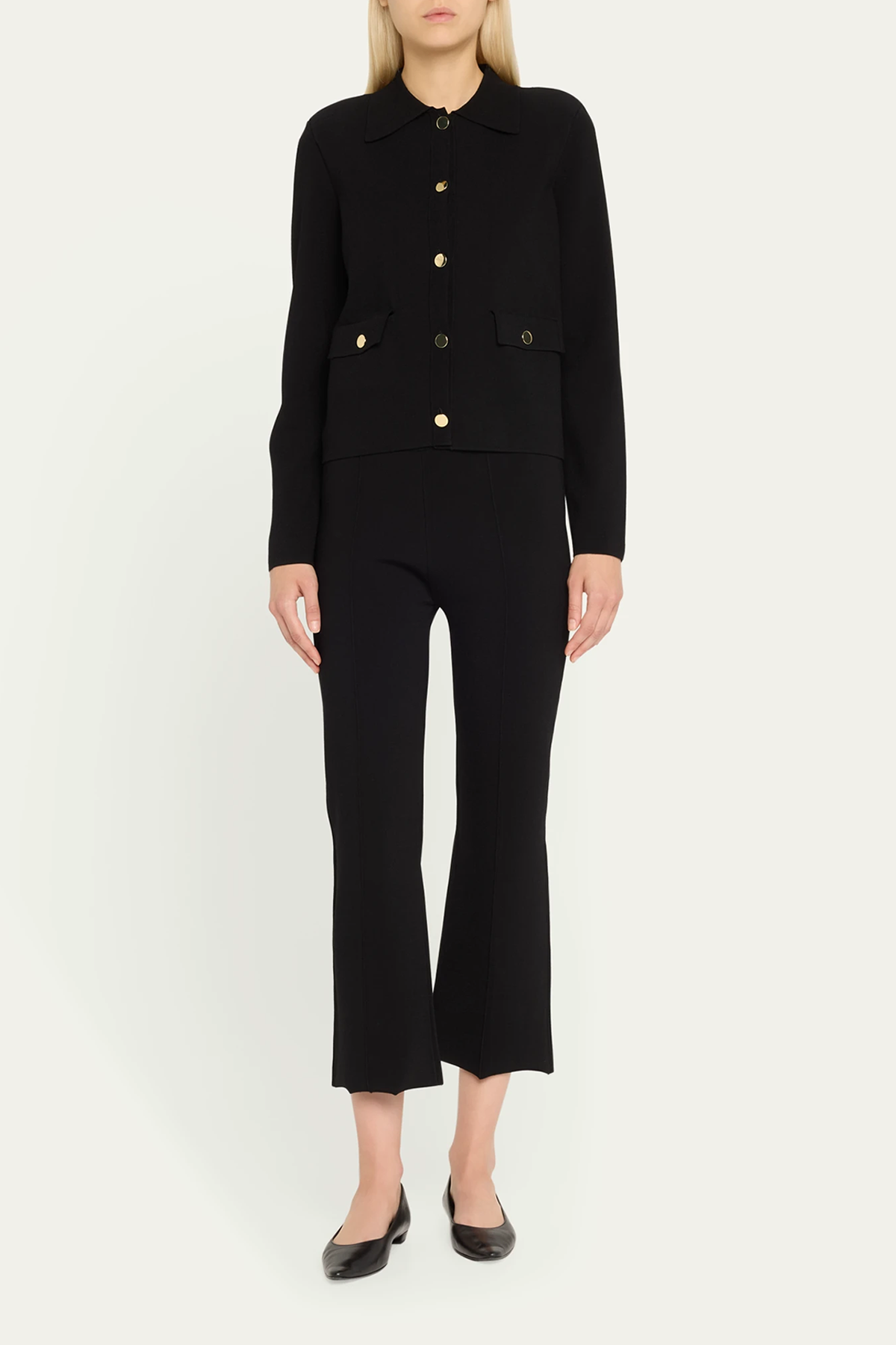 Veronica Beard Katia Knit Jacket - Black