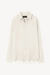 Nili Lotan Gaia Slim Shirt - Ivory