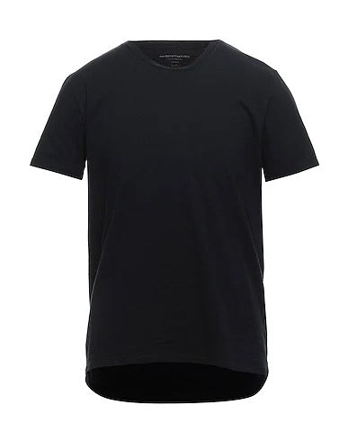Majestic Filatures Men's Cotton Stretch S/S Crewneck - Noir