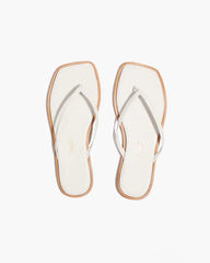 Tkees Square Toe Dylan - White