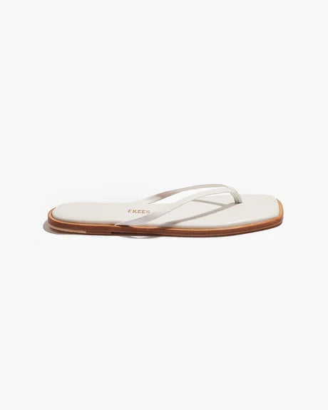 Tkees Square Toe Dylan - White