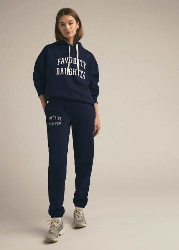 Favorite Daughter The Collegiate Jogger - Navy