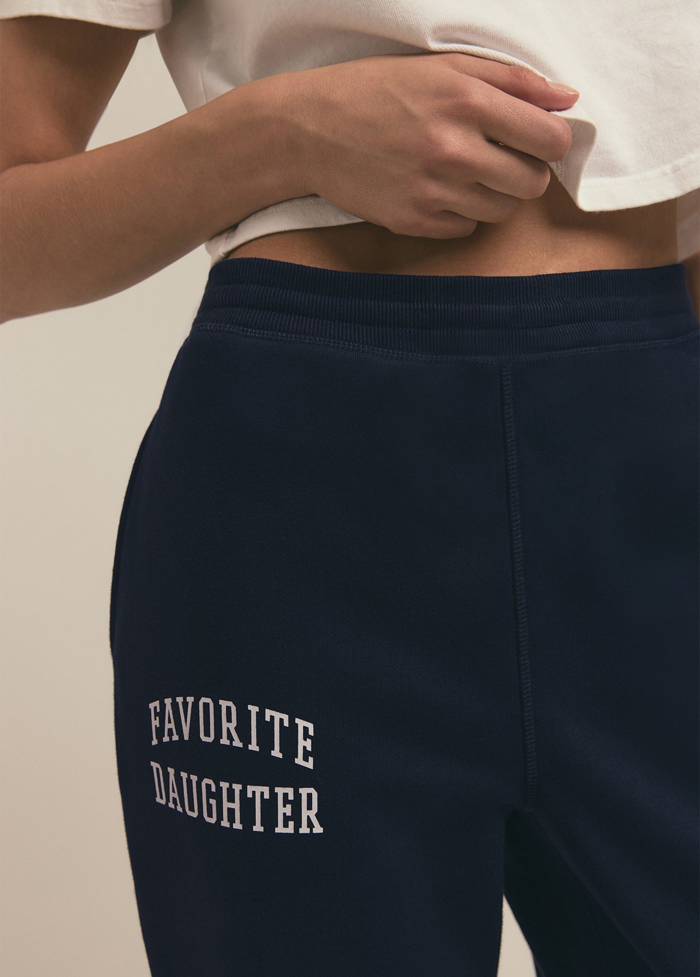 Favorite Daughter The Collegiate Jogger - Navy