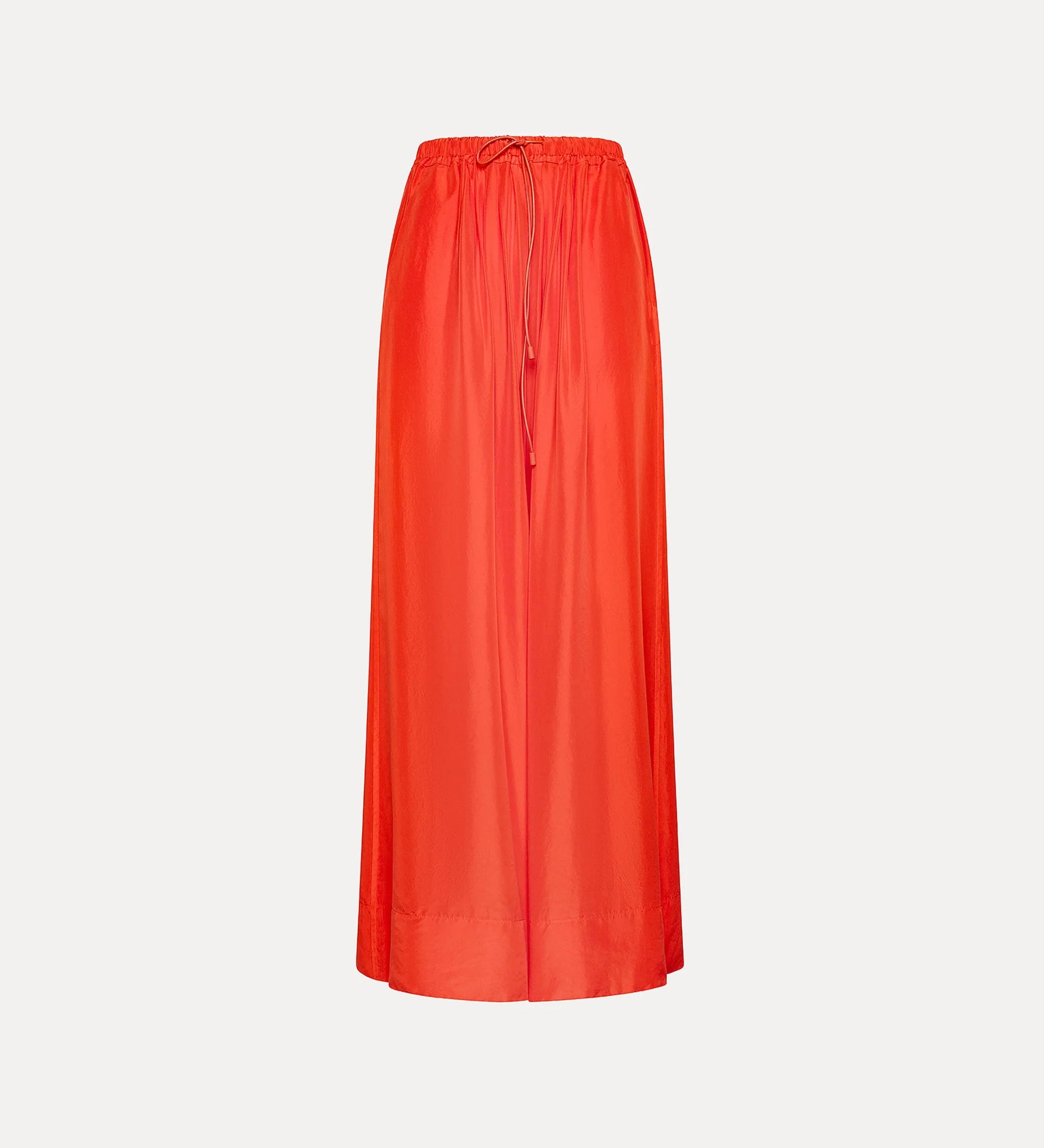 Forte Forte Habotai Silk Drawstring Pants - Papavero