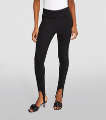 Frame The Jetset Stirrup Jeans - Sheen Noir