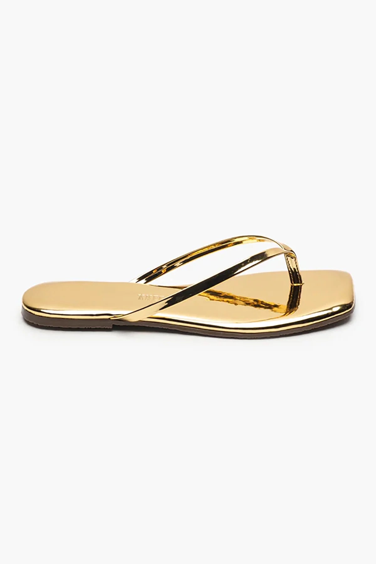 Tkees Square Toe Lily Mirror - Gold