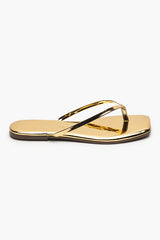 Tkees Square Toe Lily Mirror - Gold