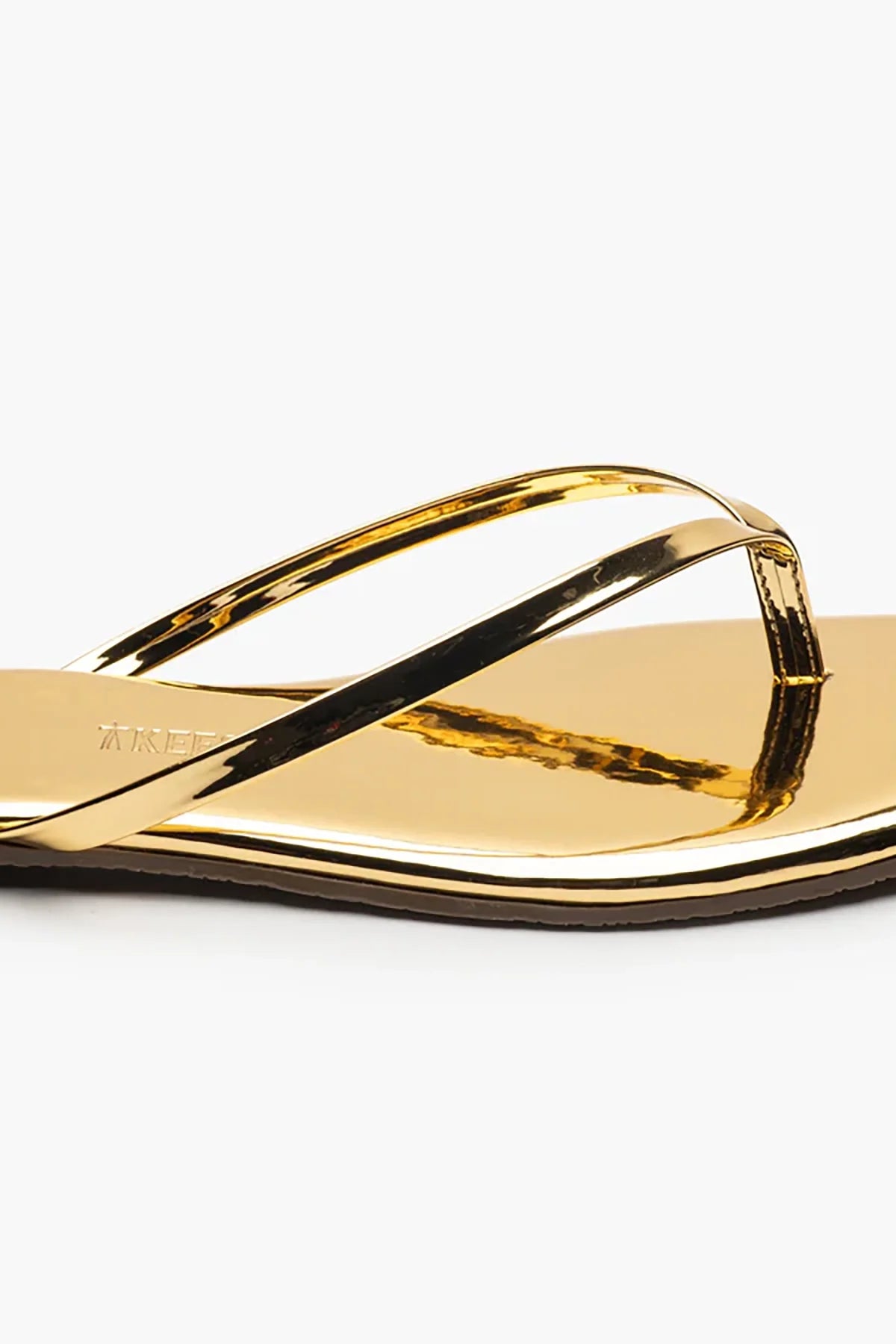 Tkees Square Toe Lily Mirror - Gold