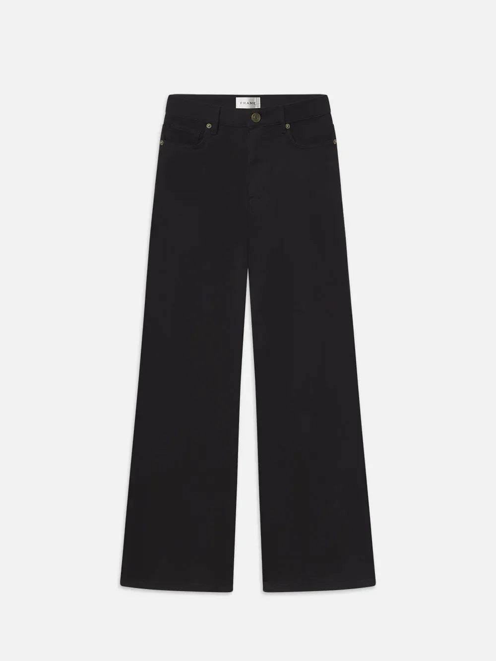 Frame Le Slim Palazzo Jeans - Black