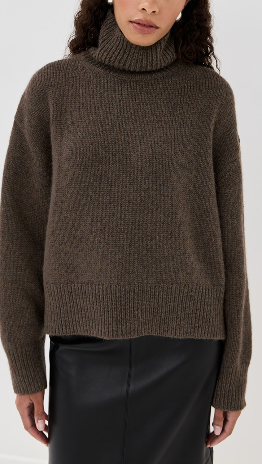 Nili Lotan Tabitha Sweater - Redwood Melange